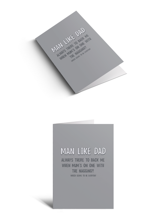Father's Day - Always there to back me