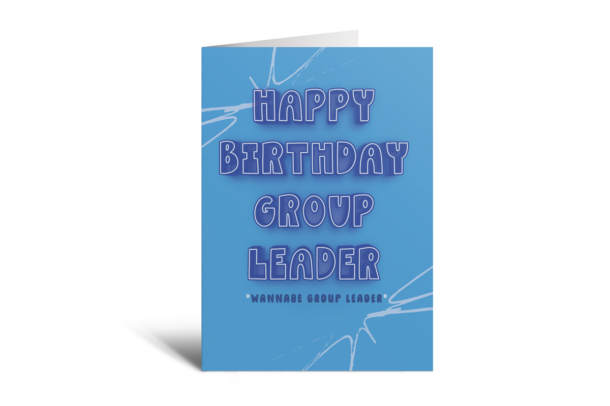 HBD - Group leader