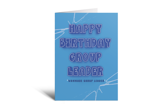 HBD - Group leader