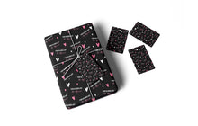 Load image into Gallery viewer, All Men Are Bloodclarts - Wrapping paper (Black)
