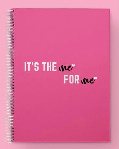 It's The Me For Me Notepad - Hot Pink