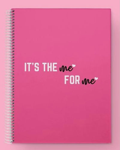 It's The Me For Me Notepad - Hot Pink
