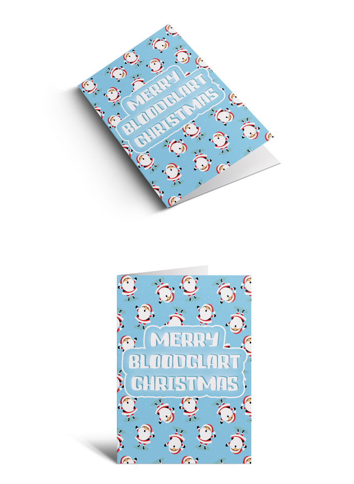 Merry Bloodclart Christmas - Black Santa