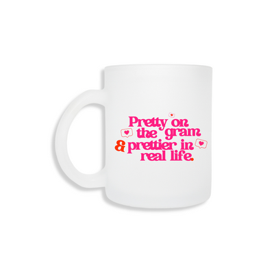 Pretty On The Gram Frosted Mug