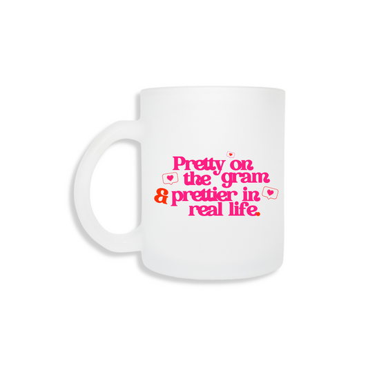 Pretty On The Gram Frosted Mug