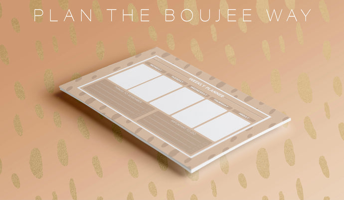 Nude Spots - Weekly Planner