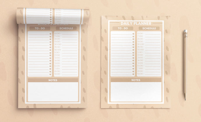 Nude Spots- Daily Planner
