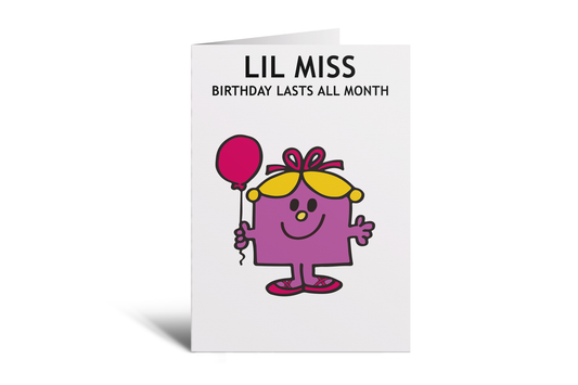 Little Miss - Bday Lasts All Month