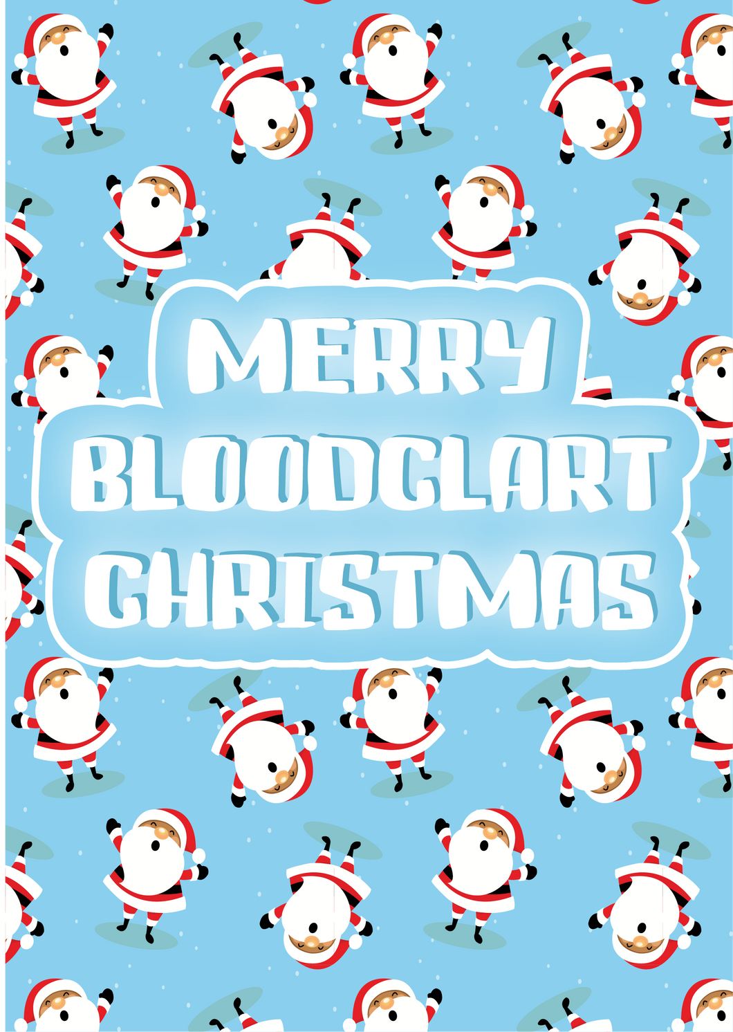 Merry Bloodclart Christmas - Gift Tag