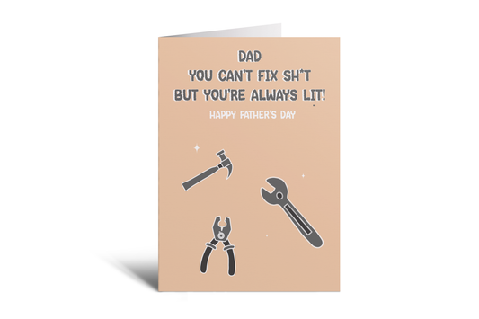 Dad - You cant fix sh*t