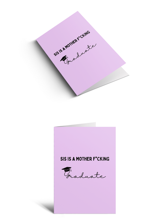 Mother F*cking Graduate - Purple