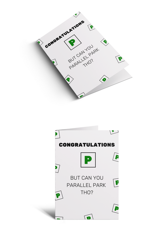 Can You Parallel Park Tho?