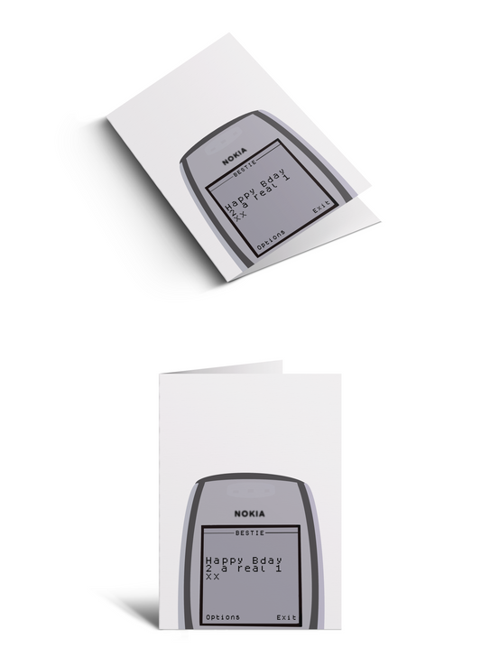 HBD 2 A Real 1 - Nokia Grey
