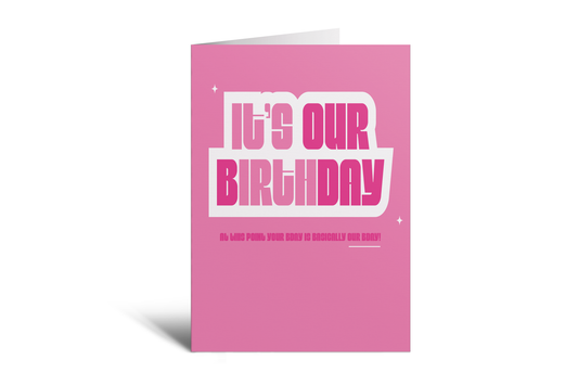 HBD - It's Our Bday