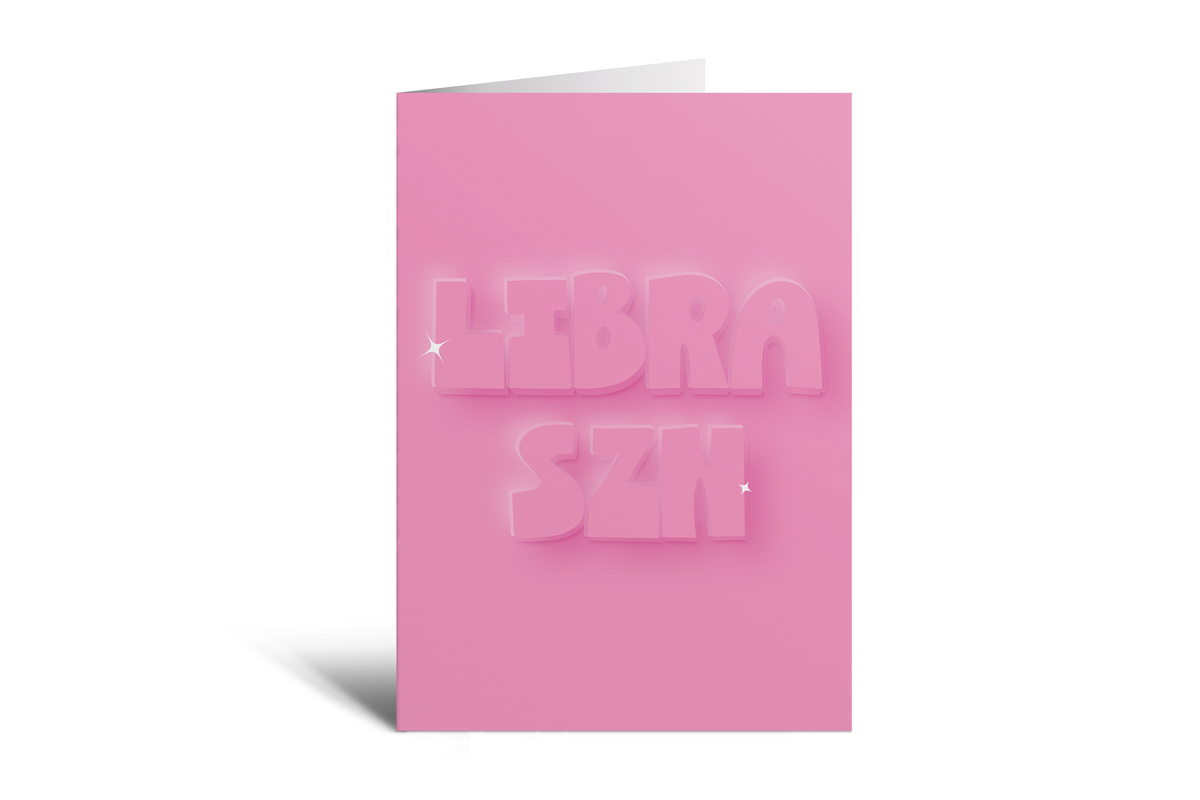 Libra Szn - Embossed