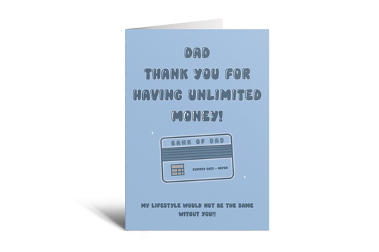 Dad - Unlimited money