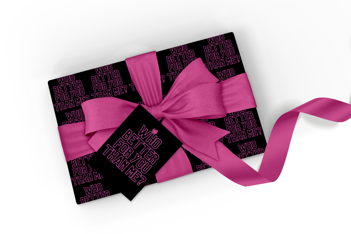 Who Better Wrapping Paper Sheet