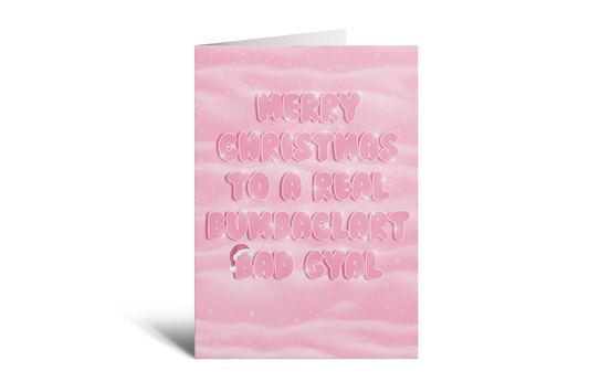 Xmas - Merry Xmas Bumbaclart badgyal