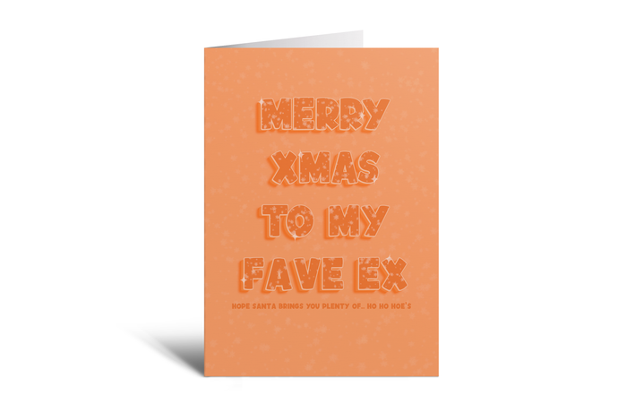 Xmas - Merry Xmas Fave Ex